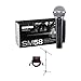 Shure SM58-LC Cardioid Dynamic Vocal Microphone Bundle with Stand Adapter and Zippered Pouch