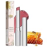 Pink Honey Lipstick - Hydrating Tinted Lip Balm With Creamy Formula, Moisture Shine & Glossy Finish For Dry Lips, Natural Color, 1.9G