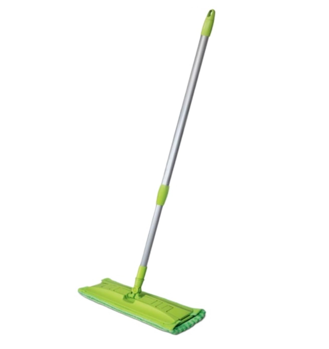 Fregona Fregona para Pisos De Madera Dura con Mango Acero Inoxidable Y Extensión para El Hogar, La Cocina Todas Las Superficies del Piso Limpieza Suelo