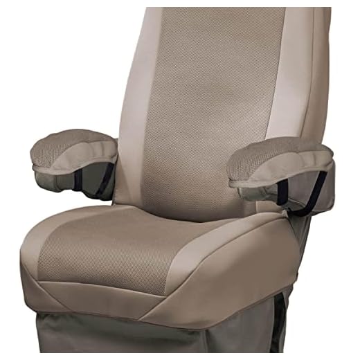Covercraft Seat Glove Universal Seat Cover for RVs and Vans, Single Bucket Seat (Tan/Tan)