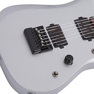James Shaffer Réplique de guitare miniature – Cadeaux musicaux – Ornement fait à la main Échelle 1/4 – Boîte de… – Image 2