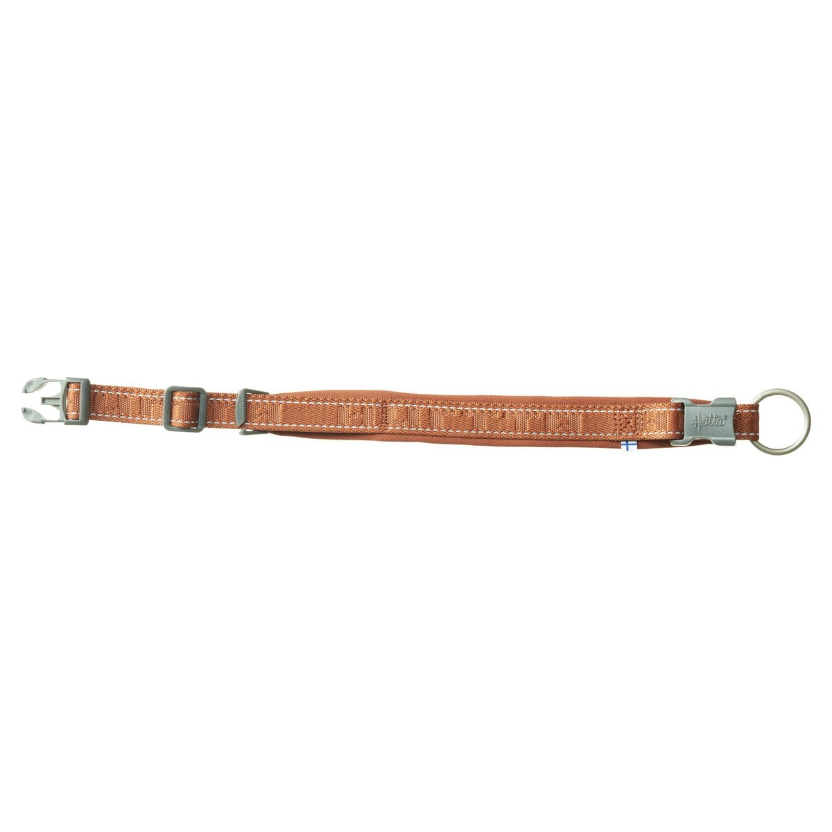 Hurtta Collare per cani casual ECO sostenibile (30-40 cm, Raven)