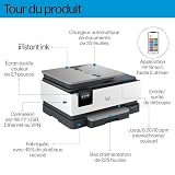 HP OfficeJet Pro 8132e, Impresora multifunción Profesional de inyección de Tinta A4 a Color, Copia, Escáner, Fax, Wi-Fi, Impresión a Doble Cara automática, 20 ppm, 3 Meses Instant Ink, Gris - 5