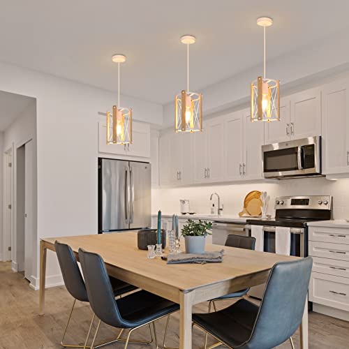 Ketom Lampada a Sospensione Bianca, E27 Lampadario...