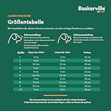 Baskerville Classic Maulkorb - Gestattet Hecheln und Trinken, verhindert Beißen und Stöbern nach Essen, passend für Hunde mit langen Nasen, Trainingsmaulkorb für kleine Hunde (Größe 1)