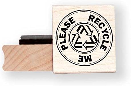 Recycle Me Rubber Stamp - BR022E
