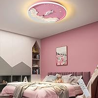Plafonnier LED Football Enfant 52 Cm – Lampe Chambre Garçon Avec Télécommande, Dimmable