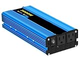Socket 12V to AC 110V 60HZ Pure Sine Wave Inverter Car Power 1600W/3000W Voltage Portable Converter(3000W 12V)