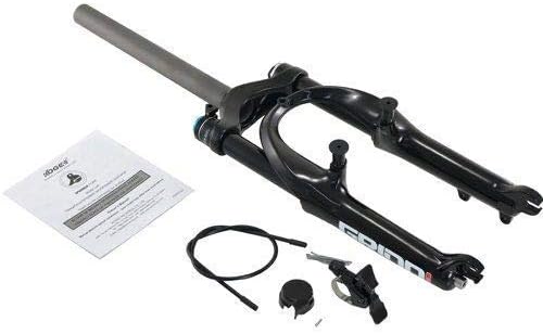 Spinner GRIND 20" Suspension Fork 50 mm 1 1/8" Remote Lockout, Glossy Black #ST1652