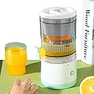 Espremedor de Suco de Laranja | Espremedor Automático de Limão Poderoso,Espremedor de suco elétrico com escova de limpeza para laranjas, limões, limas, toranjas Generic