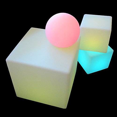 Fun and Function LimeLite™ LED Cube Sensory Room Décor Light Therapy Lamp Changing Colors Soothe & Help Kids Self-Regulate, Great for Children with Special Needs and Sensory Issues - 14 Inch