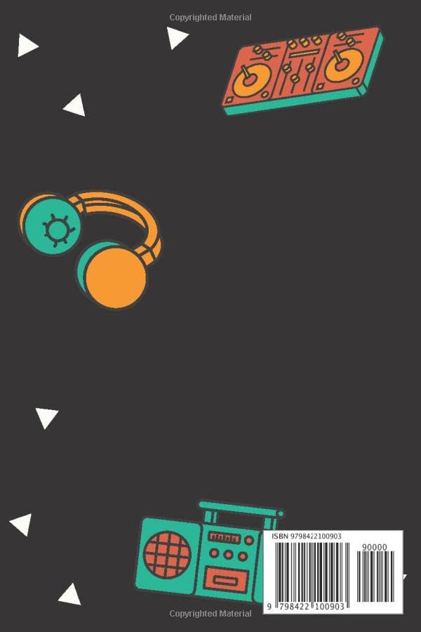 Miniatura 2 de I love Pop-Music Charming Blank Lined Writing Journal for Music Lovers, Pop passion, Nice Gift Idea, Notebook Size 6"x9" & 120 pages.