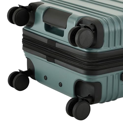Scotch & Soda Rotterdam Expandable Hardside Luggage, Dark Forest, 22" Carry-On by Scotch & Soda - Used condition - Image 3