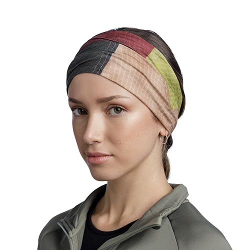 Image of BUFF CoolNet UV Neck Gaiter, UPF 50 Sun Protection, Breathable, Versatile, Quick Dry Face Mask, Multi-Colored, Adult Size