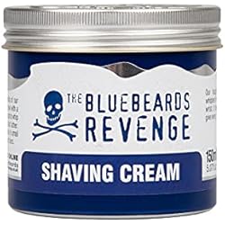 The Bluebeards Revenge, Traditional Shaving Cream For Men, Vegan Friendly Barbershop Shaving Cream, For All Skin Types, 150ml