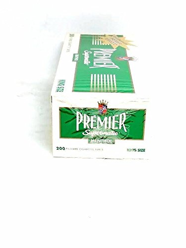 premier menthol light cigarette tubes Amazon.com: Premier Menthol King Size Cigarette Tubes (box) 200 Filter Tubes  NEW RYO : Health & Household