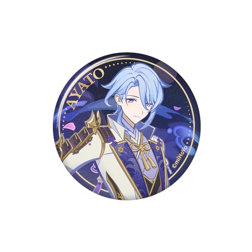 GENSHIN IMPACT Genius Invokation TCG Kamisato Ayato Badge