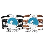 Classification: Bracelet DIYthinker El Deporte de Esquiar con esquís Ski Pole Pulsera Pareja de Cuerdas de Cuero