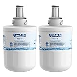 Waterspecialist DA29-00003G Replacement Refrigerator Water Filter, Compatible with Samsung DA29-00003G, DA29-00003B, RSG257AARS, RFG237AARS, DA29-00003F HAFCU1 RFG297AARS RS22HDHPNSR WSS-1 (Pack of 2)
