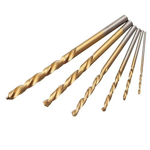 HPMAISON 60PCS HSS Shank Twist Drill Bit Set Titanium Coated 1/1.5/2/2.5/3/3.5mm High Speed Steel Twist Drill Bits Tools for Wood Plastic and Aluminum 9 HPMAISON 60PCS HSS Shank Twist Drill Bit Set Titanium Coated 1/1.5/2/2.5/3/3.5mm High Speed Steel Twist Drill Bits Tools for Wood Plastic and Aluminum - Image 9