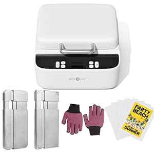 HTVRONT Phone Cases Heat Press – 3D Vacuum Heat Press with is Software, Auto Temperature Control. Includes 2 Adjustable Phone Fixture(Compatible with iPhone & Android)