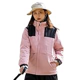 Ylightn Beheizbare Jacke Damen, Beheizte Softshell Jacke mit 7,4V 20000mAh Akku, Wasserdicht...