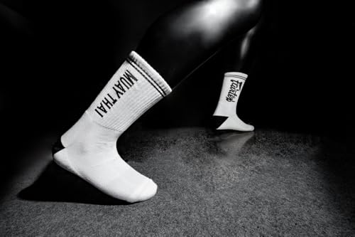 Fairtex Muay Thai Socks, Cotton Blend with Dry-Fit Tech, Arch Support, Cushioned Heel and Shock Absorption2