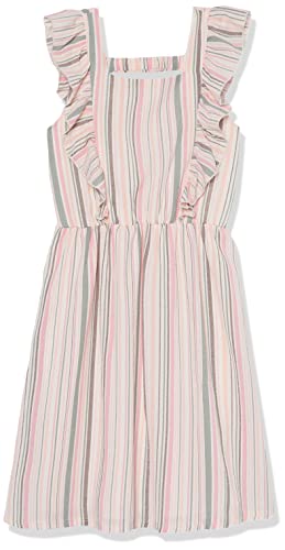 Speechless Girls' Sleeveless Ruffled Fit and Flare Casual Dress