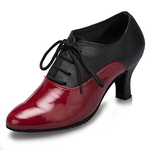 Chaussures danse latine L159 femme : finies les douleurs avec ce talon bas