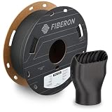 Polymaker Fiberon PA6-CF20 Carbon Fiber Nylon Filament 1.75mm Black 0.5kg, Fiberon PA6-CF20 Nylon Warp Free...