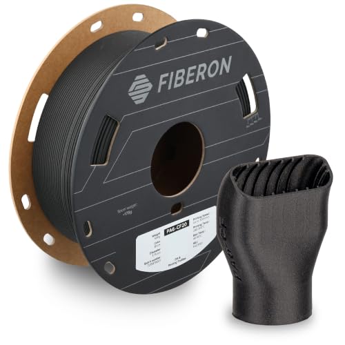 Polymaker Fiberon PA6-CF20 Filament Black 1.75mm 0.5KG