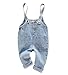 ACMEDE Salopette in Denim Blu Jeans Salopette Bib Tuta Outfit Casual Tuta da Bambino per Neonato