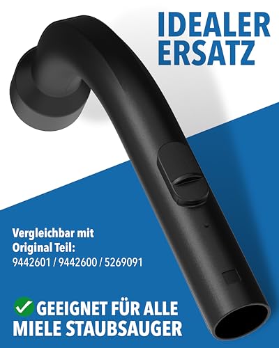 STONE REEF Kompatibles Griffrohr S8, S6, S5 komfortabel und praktisch für Miele Staubsauger