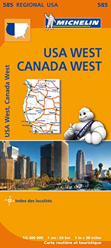 Télécharger Carte USA Canada Ouest Michelin Livre PDF Gratuit