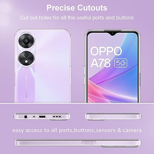 Ysjisy Cover per Oppo A78 5G / Oppo A58 5G