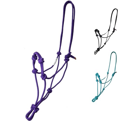 Tahoe Tack Corda de treinamento de cavalos Copper Tip Series – 4 nós, cordão rígido de 6 mm