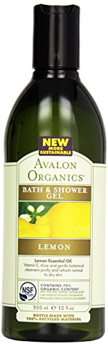 Avalon Organics Bath & Shower Gel, Refreshing Lemon, 12 Oz Avalon Organics Bath & Shower Gel, Refreshing Lemon, 12 Oz