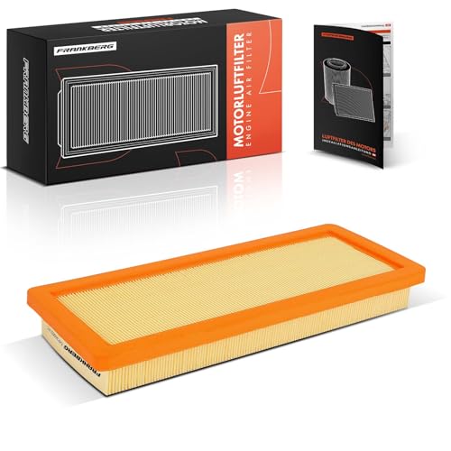 Frankberg Engine Air Filter Compatible with Mi.ni R56 1.6L 2006-2010 207 WA WC 1.6L 2006-2013 C4 Picasso I MPV UD 1.6L 2008-2013 308 CC 4B 1.6L 2009-2014 Replace# 9664191180