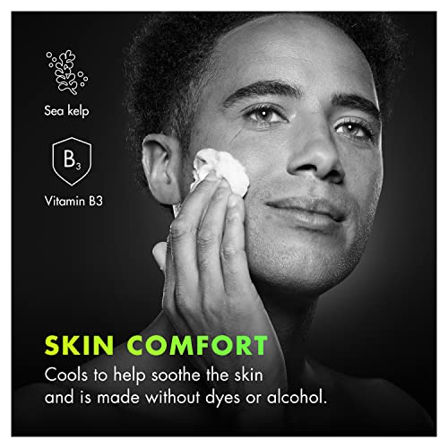 Gilette Labs Rapid Foaming Shave Gel For Men, Alcohol-Free, Dye-Free And Paraben-Free Shaving Gel With Vitamin B3 And Sea Kelp, Cools And Soothes Skin, 7 Oz #TOP2