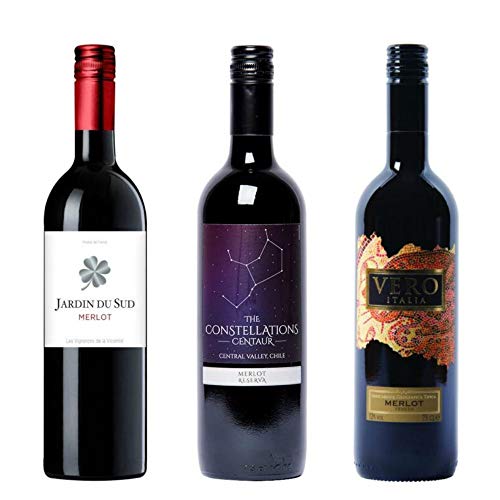 Mixed Merlot Red Wine Case - 6 x 75cl
