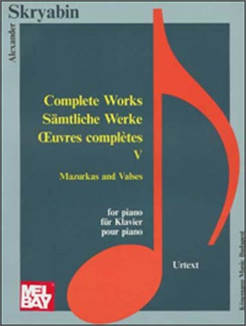 Mazurkas & Valses (Music Scores)