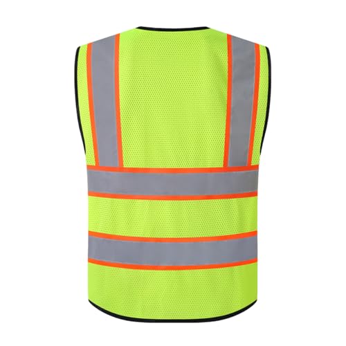 Image of Safety Vest for Men Women Reflective Construction Vest