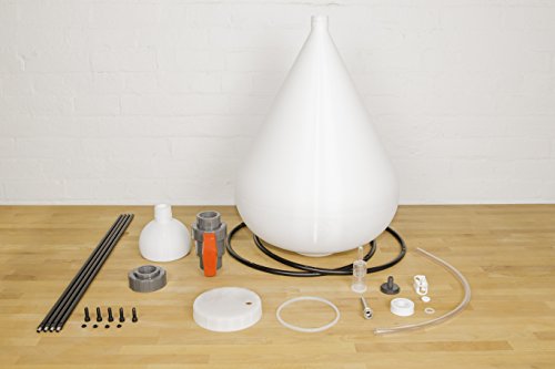 Fastferment Conical Fermenter - Home-Brew Kit - Bpa Free Food Grade Primary Carboy Fermenter Beer, Wine Fermentation Also Hard Cider Brewing Kit. Stand, Bottling Hose And All Hardware Incl #TOP7
