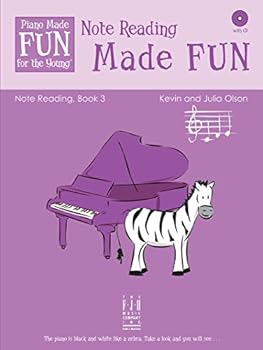 Paperback Note Reading Made Fun, Book 3 (Piano Made Fun for the Young, 3) Book
