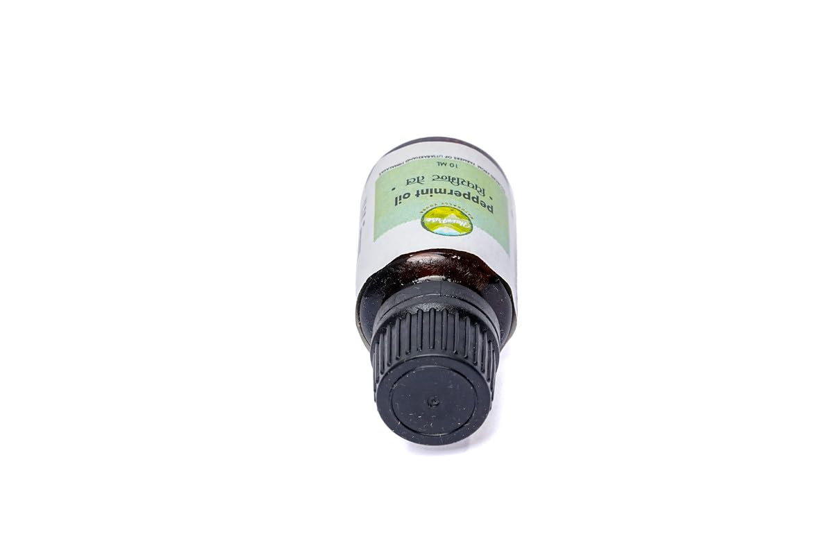 Haspure peppermint oil 10 ml - Natural essential oil for aromatherapy, skin care, hair care, and daily use, ideal for defuser and personal care (10 ml) Haspure peppermint oil 10 ml - Natural essential oil for aromatherapy, skin care, hair care, and daily use, ideal for defuser and personal care (10 ml)