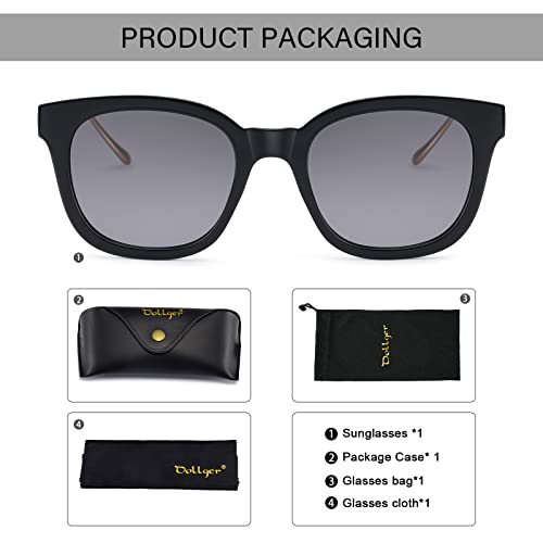 Dollger Classic Square Sunglasses For Women Men Retro Trendy Shades Sun Glasses Uv400 Protection #TOP5