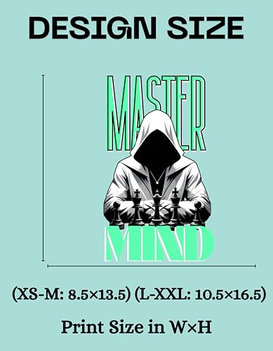 Image of Mastermind Printed T-Shirt for Men | 180 GSM Cotton Blend Men's Tshirt | Regular Fit Half Sleeve Round Neck Printed t-Shirt | Graphic T-Shirt for Men