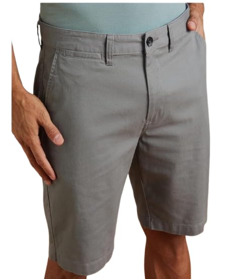 Men's Cotton Shorts -Grey (Size - W : 36 ; L : 18.5 INCH)-image-10