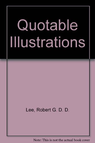 Quotable illustrations B0007J2LEW Book Cover