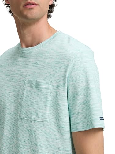 TOM TAILOR Denim Piqué Poloshirt aus Baumwolle, peach pink, XS – Ansicht 5